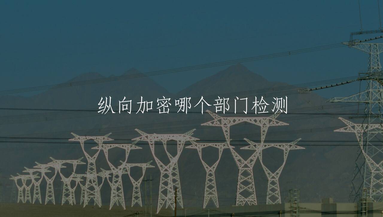 纵向加密哪个部门检测 核心概念图