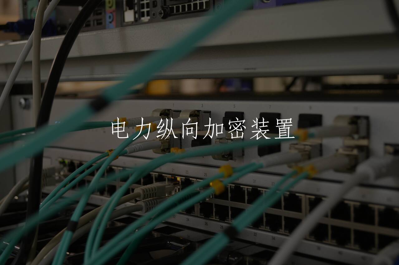 电力纵向加密装置 核心概念图