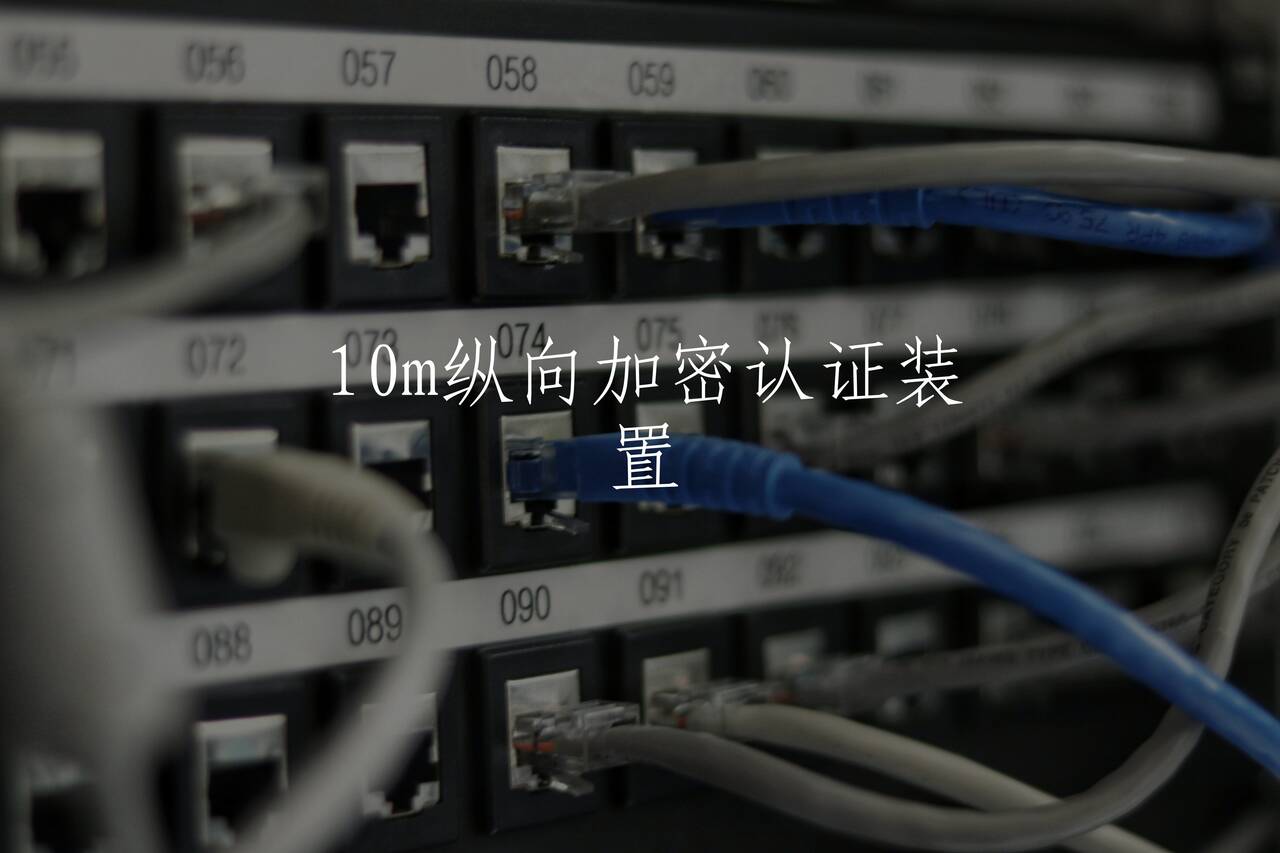 10m纵向加密认证装置 核心概念图