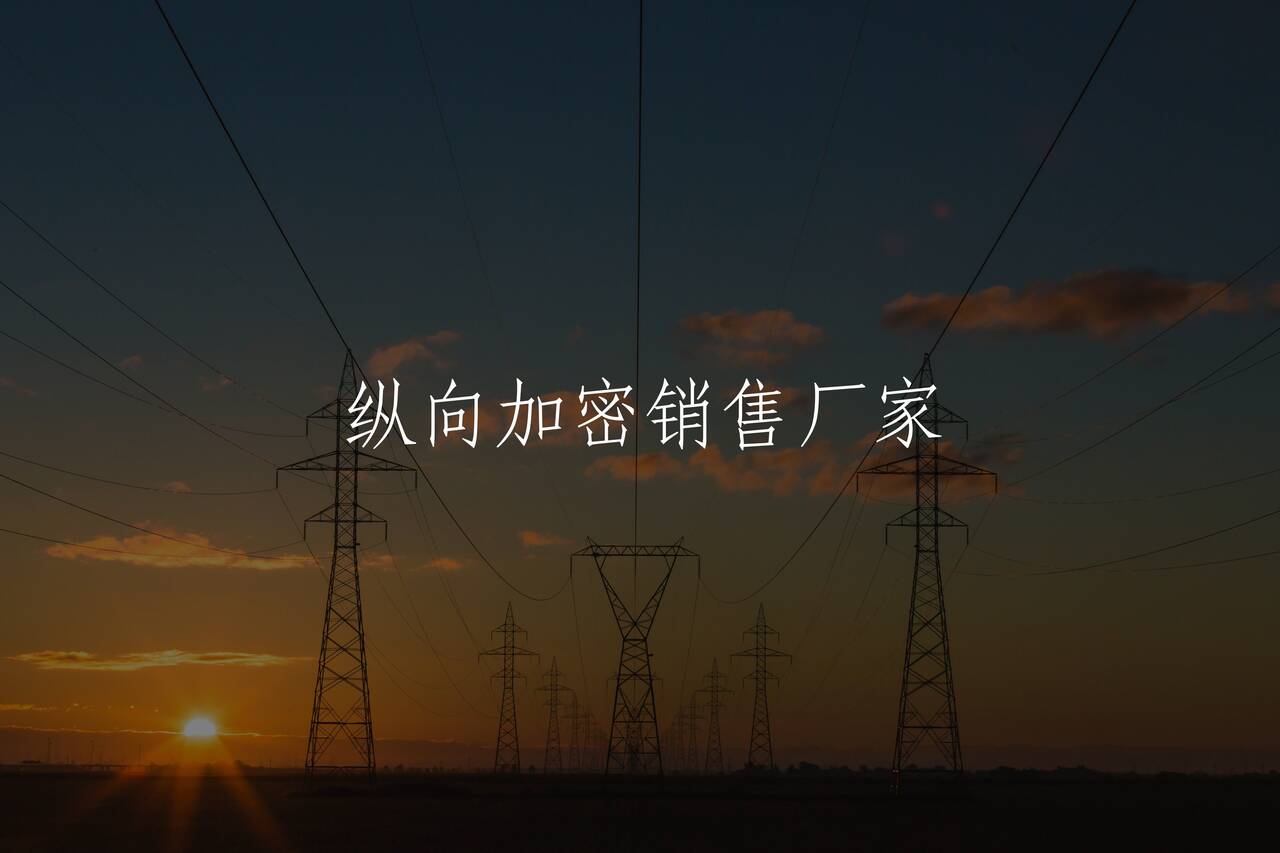 纵向加密销售厂家 核心概念图