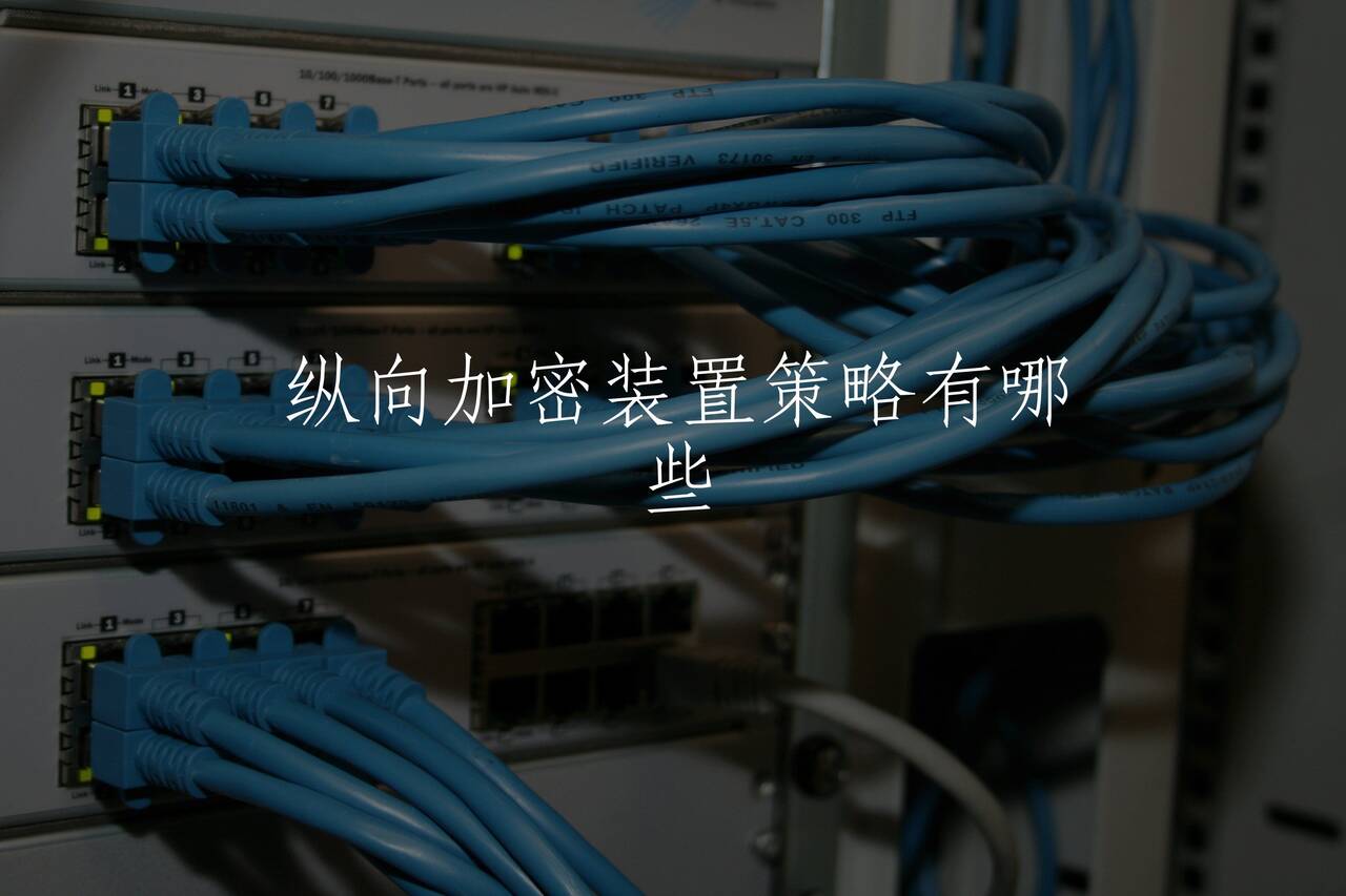 纵向加密装置策略有哪些 核心概念图