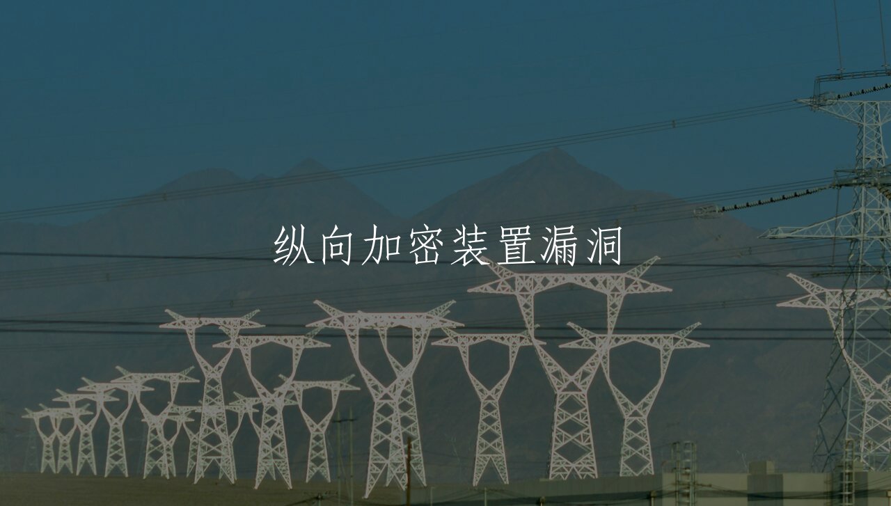 纵向加密装置漏洞 核心概念图