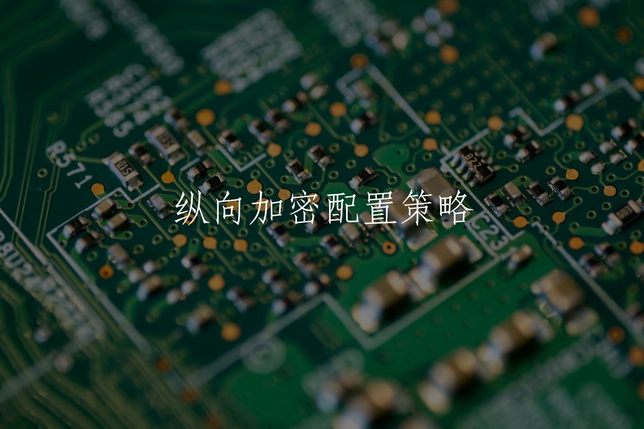 纵向加密配置策略 核心概念图